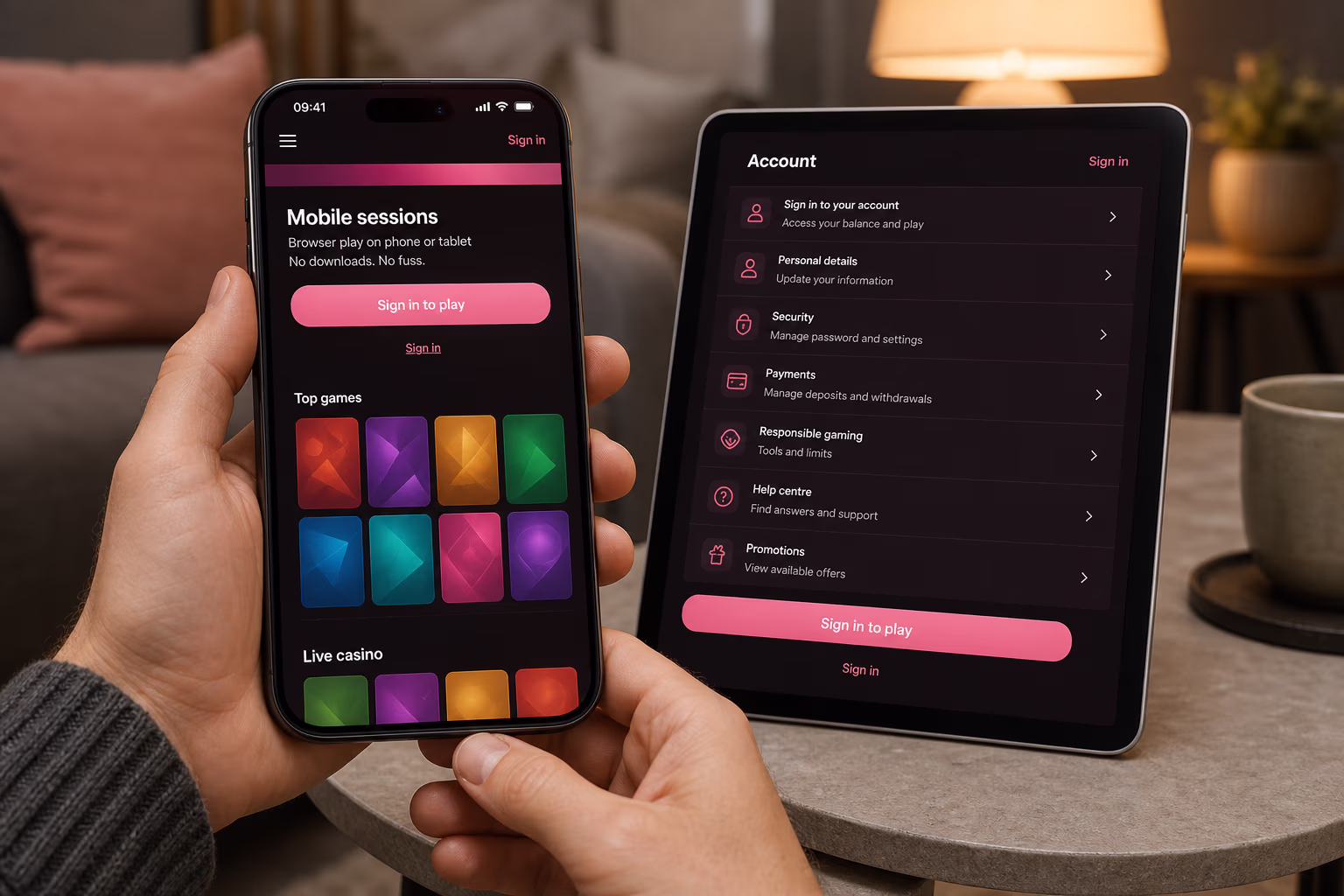 Vlad Casino Login on Mobile Devices